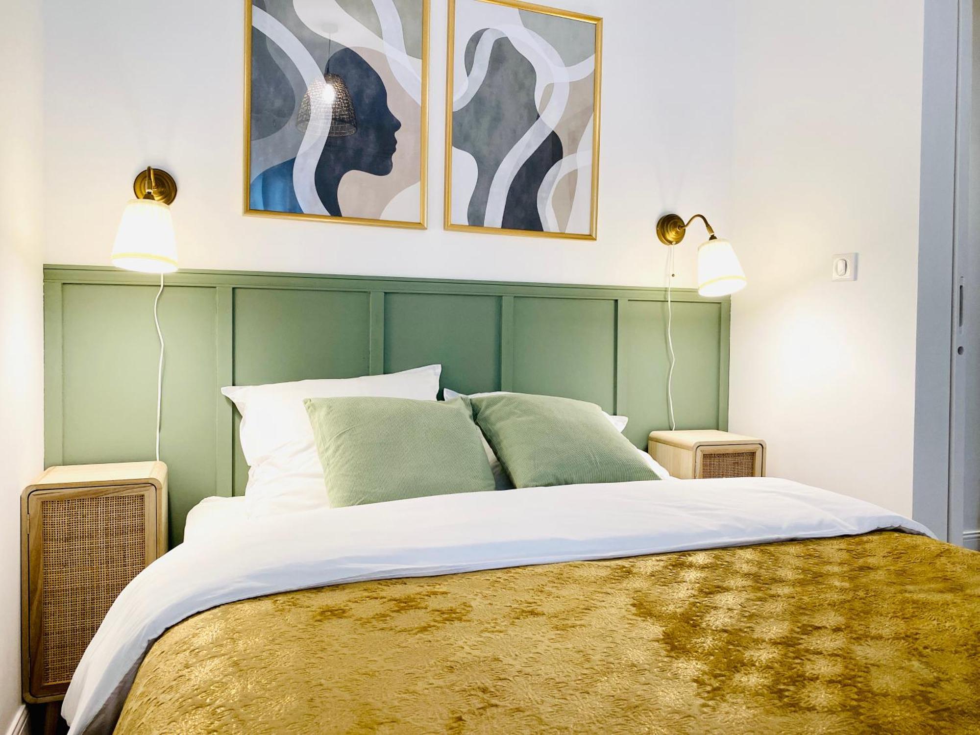 Le Subtil - Best Keys - Elegance & Confort - 2 Chambres Separees - Lit Queen Size - Smart Tv Netflix - Entre Gare & Centre Ville - A 1H De Paris - Wifi Fibre - Check-In Autonome Санс Екстер'єр фото